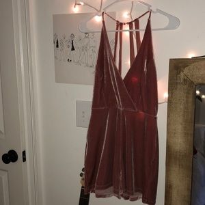 Velvet urban outfitters romper